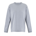 Camiseta de algodón reciclado unisex estilo oversize 220g/m² SOL'S LEGACY color gris claro