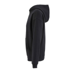 Sudadera de algodón unisex con capucha y cremallera 450g/m² SOL'S LEGACY color negro sexta vista