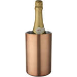 Enfriador de vino de doble pared hecho de acero inoxidable color rosa