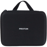 Dron con app móvil, vídeo en directo y sensor frontal Prixton color negro segunda vista con caja
