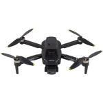 Dron con app móvil y detección de obstáculos multidireccional Prixton color negro segunda vista frontal