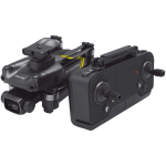 Dron con app móvil y detección de obstáculos multidireccional Prixton color negro segunda vista