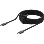 Cable USB-C de nylon trenzado con carga rápida Xtorm 100W color negro