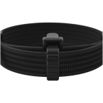 Cable USB-C de nylon trenzado con carga rápida Xtorm 100W color negro vista detalle 1
