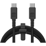 Cable USB-C de nylon trenzado con carga rápida Xtorm 100W color negro segunda vista