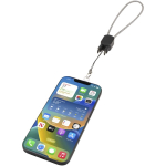 Cable de carga tipo C con lanyard de muñeca y carga rápida 20W color negro tercera vista