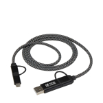 Cable magnético 5 en 1 de hasta 100cm con carga rápida 65W vista principal