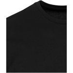 Camiseta unisex manga corta algodón orgánico 160 g/m2 Elevate color negro vista detalle 1