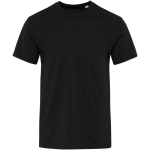 Camiseta unisex manga corta algodón orgánico 160 g/m2 Elevate color negro segunda vista frontal