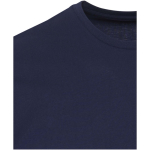 Camiseta unisex manga corta algodón orgánico 160 g/m2 Elevate color azul marino vista detalle 1