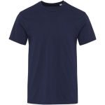 Camiseta unisex manga corta algodón orgánico 160 g/m2 Elevate color azul marino segunda vista frontal