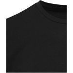Camiseta unisex manga corta cuello redondo algodón 200 g/m2 Elevate color negro vista detalle 1