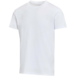 Camiseta unisex manga corta cuello redondo algodón 200 g/m2 Elevate color blanco