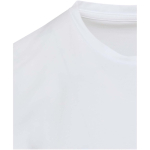 Camiseta unisex manga corta cuello redondo algodón 200 g/m2 Elevate color blanco vista detalle 1