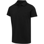 Polo unisex manga corta algodón orgánico certificado 180 g/m2 Elevate color negro