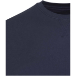 Sudadera unisex de cuello redondo con interior cepillado 280 g/m2 Elevate color azul marino vista detalle 1