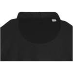 Sudadera con capucha unisex de interior cepillado 280 g/m2 Elevate color negro segunda vista