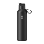 Botella de acero inox reciclado con pajita 710ml Ocean Bottle color negro