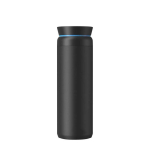 Vaso térmico con tapa 360° a prueba de fugas 590ml Ocean Bottle color negro segunda vista frontal