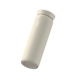 Vaso térmico con tapa 360° a prueba de fugas 590ml Ocean Bottle color arena tercera vista