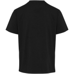 Camiseta oversize de algodón orgánico con gramaje 260 g/m2 Elevate color negro segunda vista trasera