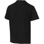 Camiseta oversize de algodón orgánico con gramaje 260 g/m2 Elevate color negro tercera vista trasera