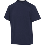 Camiseta oversize de algodón orgánico con gramaje 260 g/m2 Elevate color azul marino