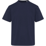 Camiseta oversize de algodón orgánico con gramaje 260 g/m2 Elevate color azul marino segunda vista frontal