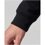 Sudadera con capucha oversize de algodón eco 280 g/m2 Elevate color negro vista detalle 2