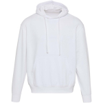 Sudadera con capucha oversize de algodón eco 280 g/m2 Elevate color blanco segunda vista frontal