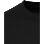 Sudadera oversize con cuello redondo de algodón eco 280 g/m2 Elevate color negro vista detalle 1