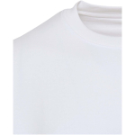 Sudadera oversize con cuello redondo de algodón eco 280 g/m2 Elevate color blanco vista detalle 1