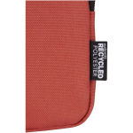 Bolsa para fijar en botellas repelente al agua con cremallera y velcro color caoba vista detalle 1