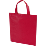 Minibolsa reciclada de tejido no tejido termosellada 3L color rojo