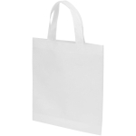 Minibolsa reciclada de tejido no tejido termosellada 3L color blanco