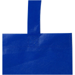 Minibolsa reciclada de tejido no tejido termosellada 3L color azul real vista detalle 1