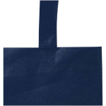 Minibolsa reciclada de tejido no tejido termosellada 3L color azul marino vista detalle 1