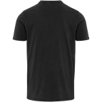 Camiseta hombre manga corta algodón hilado en anillos 160 g/m2 Elevate color negro segunda vista trasera