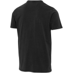 Camiseta hombre manga corta algodón hilado en anillos 160 g/m2 Elevate color negro tercera vista trasera