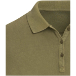 Polo mujer manga corta piqué prelavado y preencogido 200 g/m2 Elevate color verde oscuro vista detalle 1