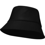 Sombrero de poliéster ligero con protección solar 130 g/m2 color negro