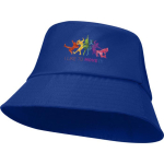 Sombrero de poliéster ligero con protección solar 130 g/m2 color azul