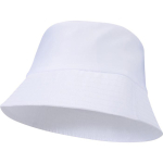 Sombrero de poliéster ligero con protección solar 130 g/m2 color blanco