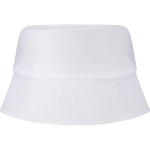 Sombrero de poliéster ligero con protección solar 130 g/m2 color blanco segunda vista trasera