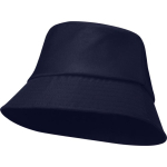 Sombrero de poliéster ligero con protección solar 130 g/m2 color azul marino