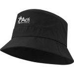Gorro para el sol ligero de nylon con secado rápido 105 g/m2 color negro vista impresión serigrafía