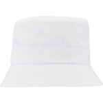 Gorro para el sol ligero de nylon con secado rápido 105 g/m2 color blanco segunda vista trasera
