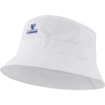Gorro para el sol ligero de nylon con secado rápido 105 g/m2 color blanco vista impresión serigrafía