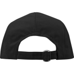 Gorra de nylon impermeable con protección solar 105 g/m2 color negro segunda vista trasera