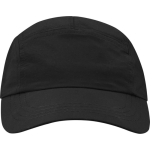 Gorra de nylon impermeable con protección solar 105 g/m2 color negro segunda vista frontal